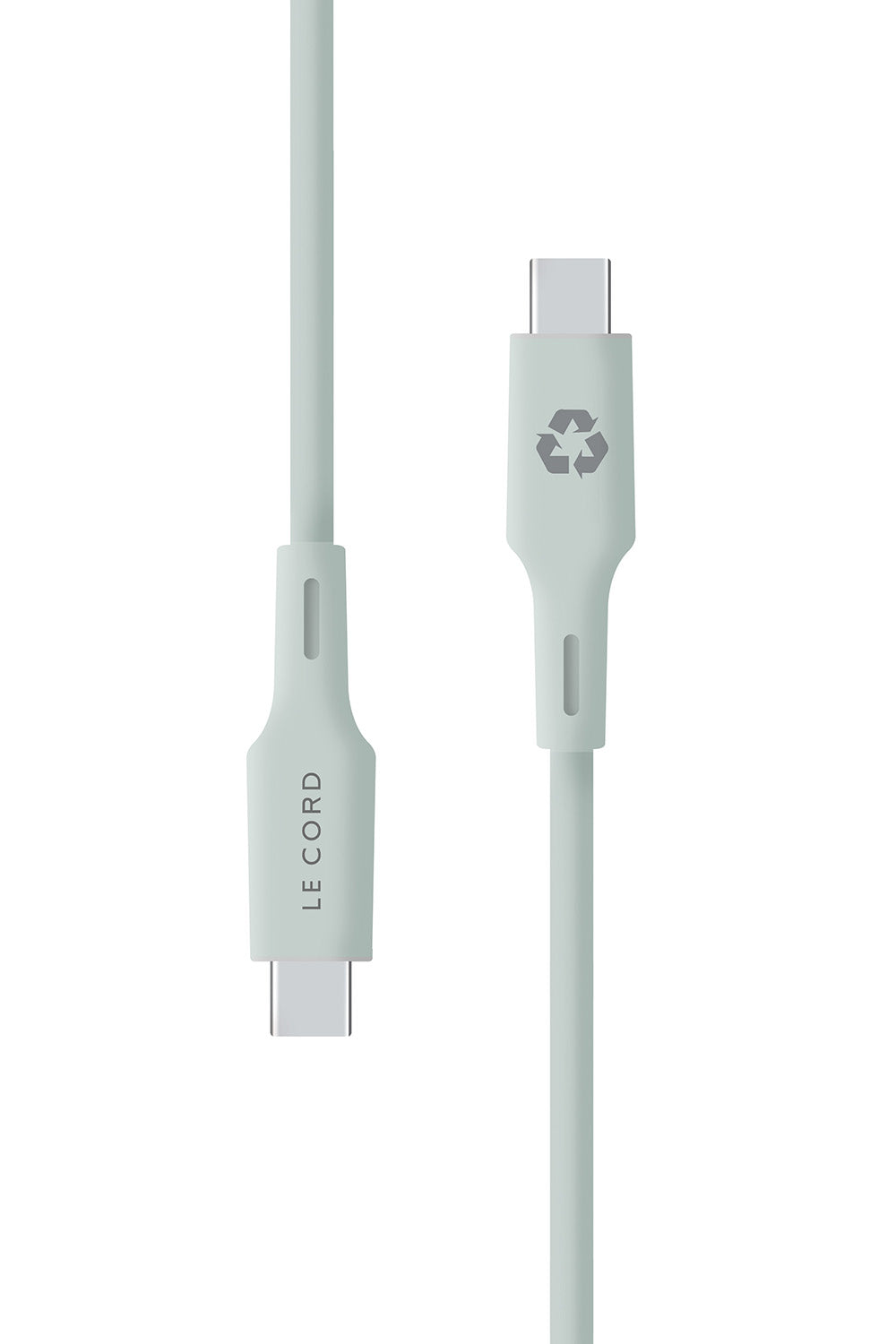 Pale Pine Type C cable · 1.2 meter · Made of recycled plastics-0